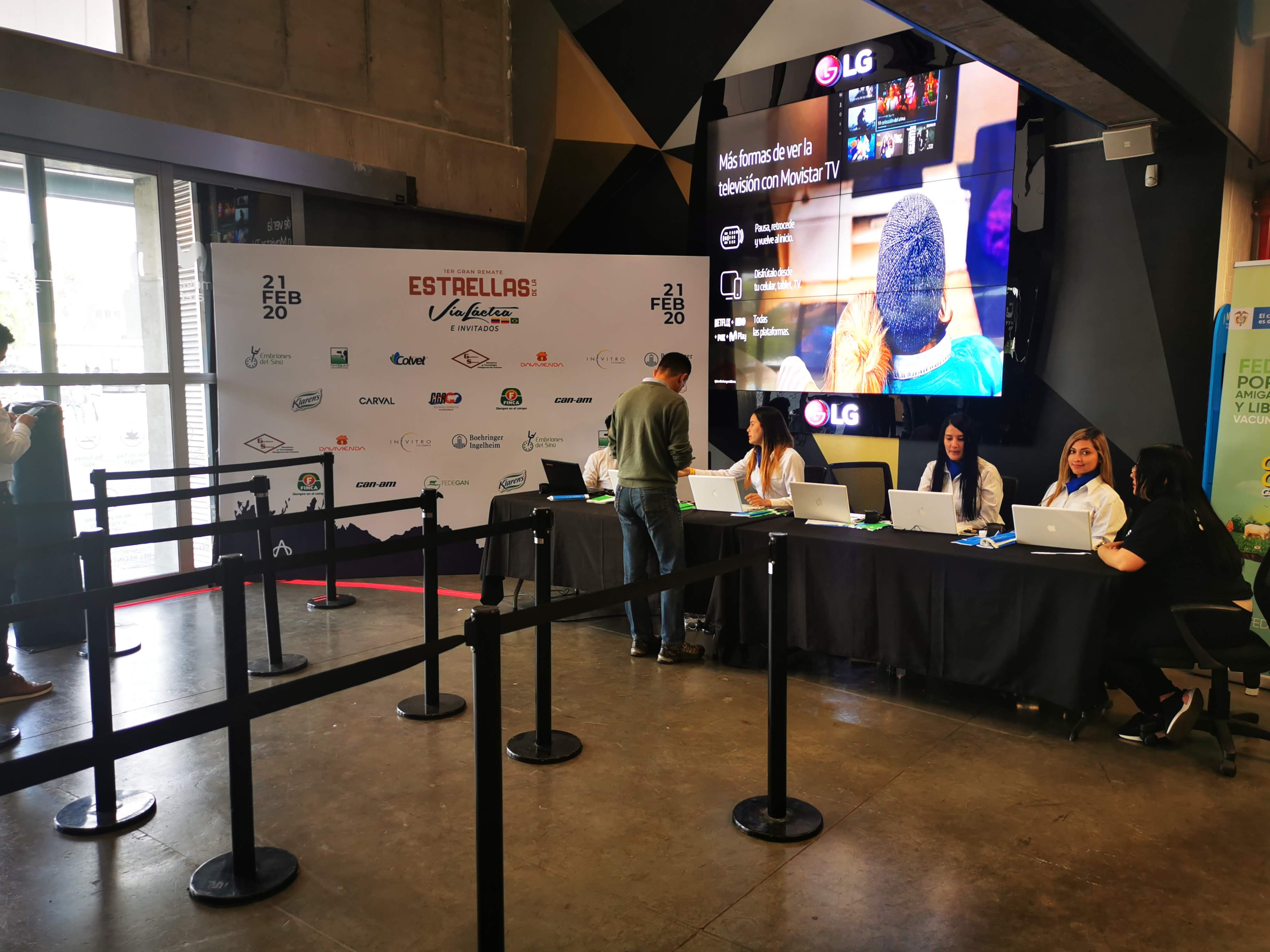 Montaje de evento corporativo