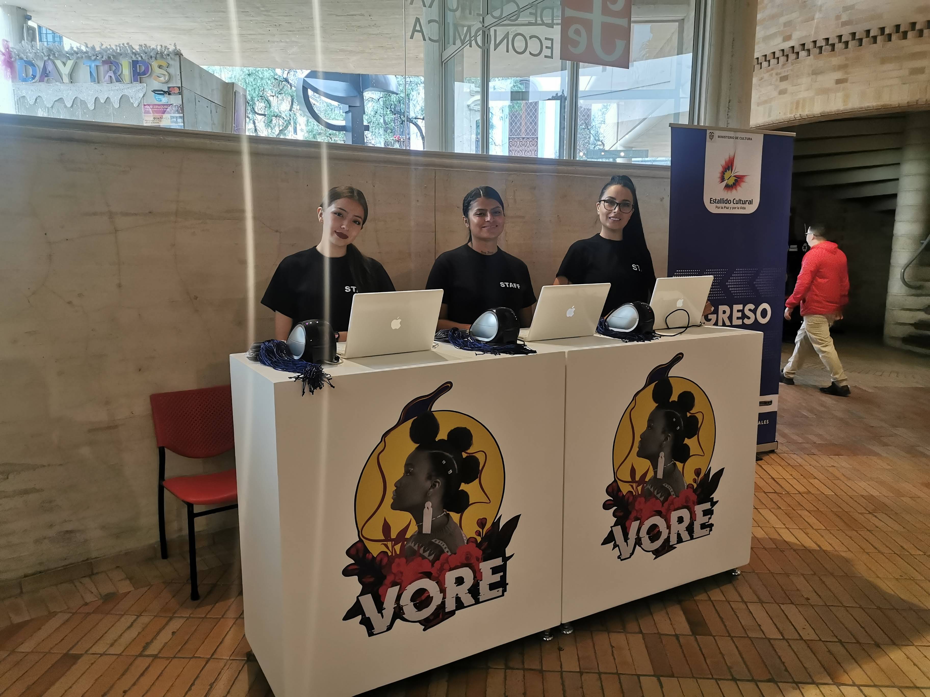 Registro en feria